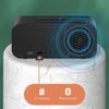 MP3 Alarm Clock, FM Radio, and Multifunction Music Player Wireless Bluetooth Speaker LED Display, Stereo Bass Bluetooth Speaker