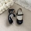 Designer JK Women Mary Jane Shoes Ladies Causal Shallow Butterfly-knot Shoes Spring Autumn Female Leather Dress Pumps Shoes