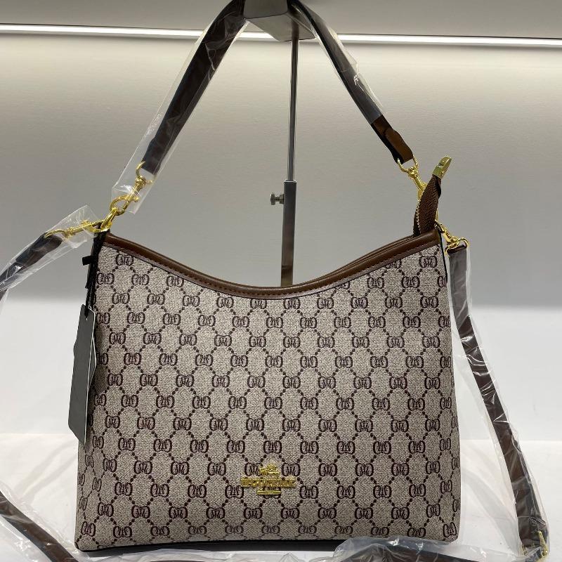 Retro Printed Women's Tote Bag New Shoulder Underarm Crossbody High-end Handbag Bag Versatile