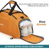 G4Free 40L Duffel Bag, Backpack, Gym Bag with Shoe Compartment for Men and Women, Travel Backpack, Luggage