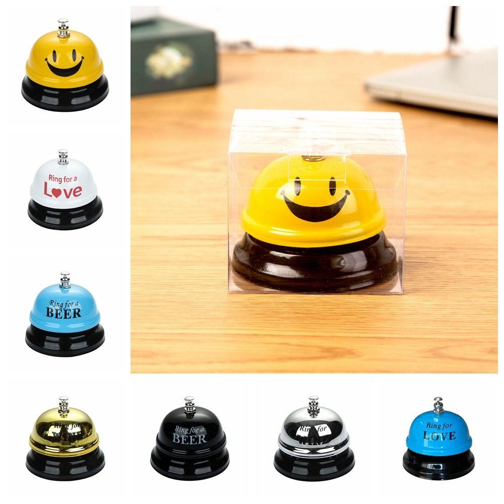 Novelty Desk Call Bell Zinc Zinc Alloy Craft Metal Service Bell Practical Restaurant Timer  Coffee