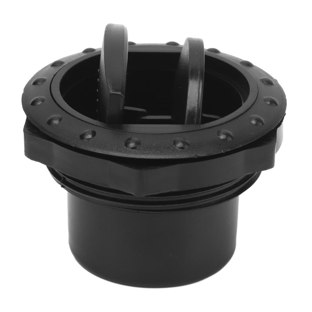 4PCS Dashboard Air Conditioning Outlet Deflector 60mm Hole Universal Knob Style Black for RVs Buses Yachts