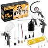 18-Piece Pneumatic Tool Set for Humberbg Hm-256 Compressor