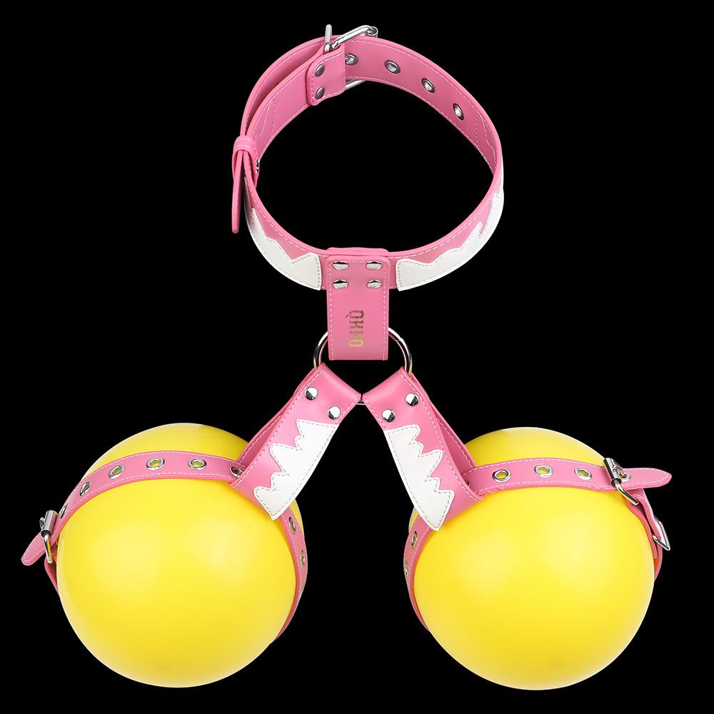 QKKQ Women's Wearable Erotic Breast Restraint & Stimulation Toy for Couples