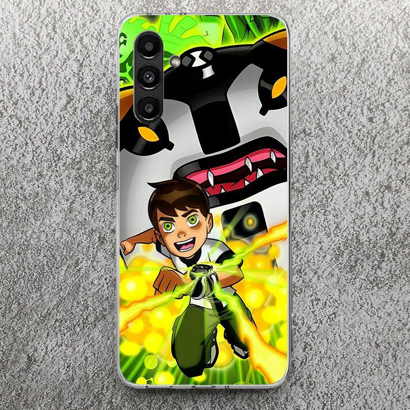 Cartoon Ben 10 Handyhülle für Samsung Galaxy A17 A16 A15 A14 A13 A56 A55 A54 A53 A36 A35 A34 A33 A26 A25 A24 A23 A05S A04S Galax