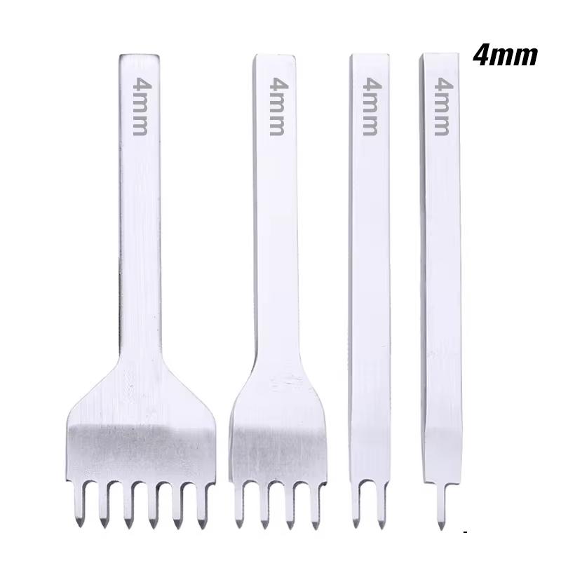 

Fenrry 4 мм 1/2/4/6 зубчатый дырокол для шитья кожаный дырокол для дырокола инструмент для шитья по коже долото для ручного шитья своими руками