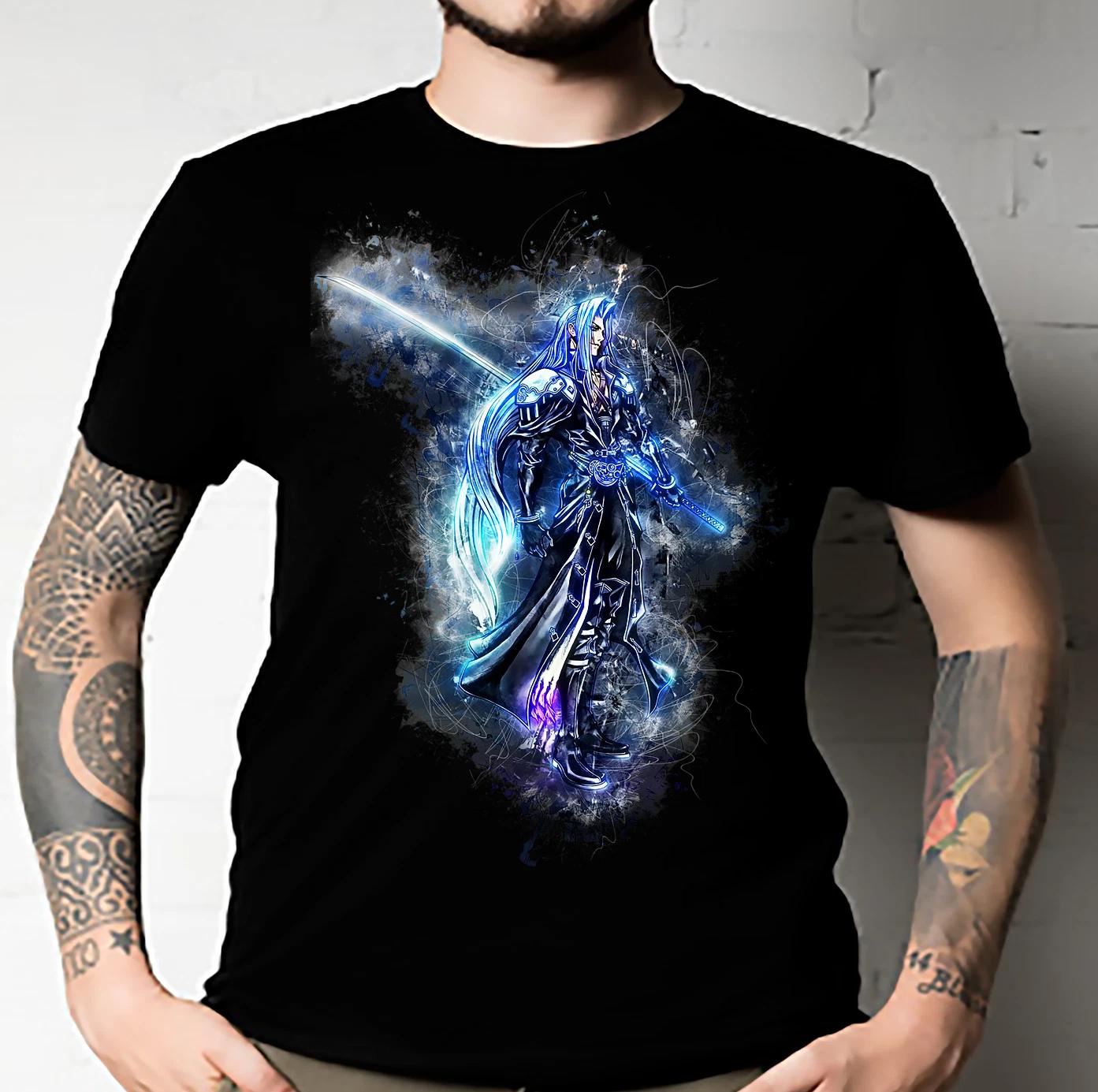 Men s and Women s T-shirts Sephiroth - Final Fantasy VII S