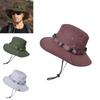 Mens Sun Protection Fisherman Hat With Large Brim And Breathable Nylon For Outdoor Activities