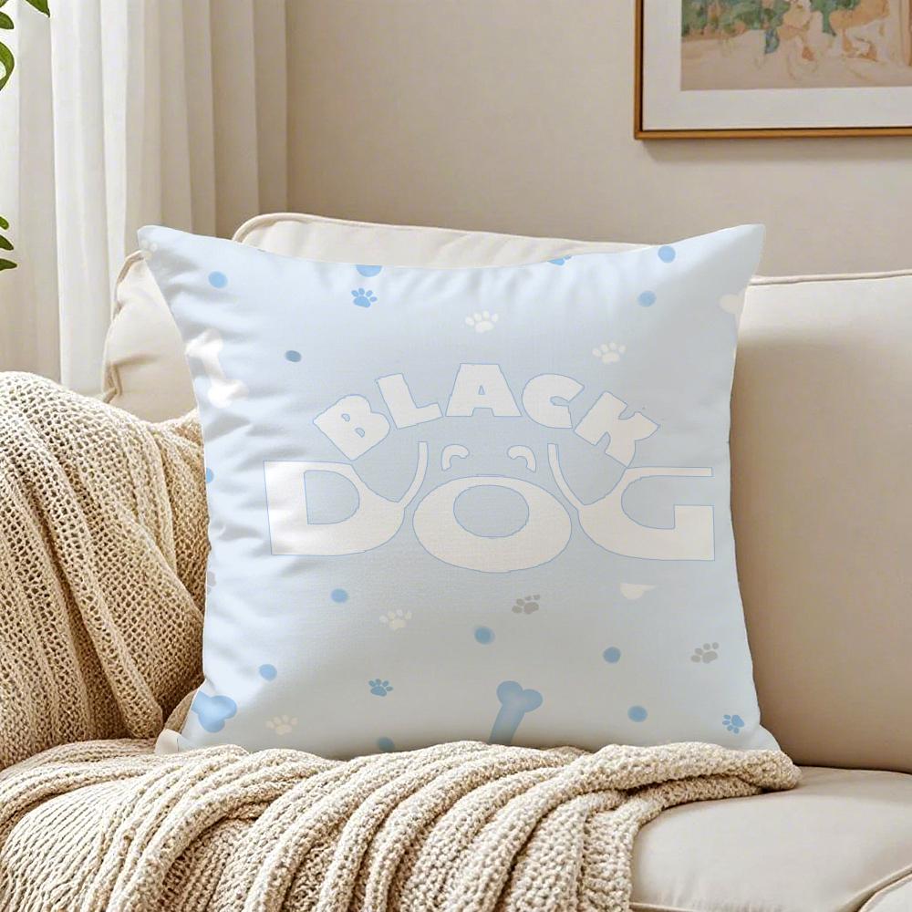 Animal Alphabet Cushion Cover Pillowcase Antidustmite Living Room Sofa Decor Cushion Room