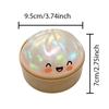 Carino Flash Dumpling Design Palla Squishy a Rimbalzo Lento Giocattolo Morbido da Stringere per Alleviare lo Stress Decorazione per Casa Ufficio Regalo di Compleanno per Adulti Bambini