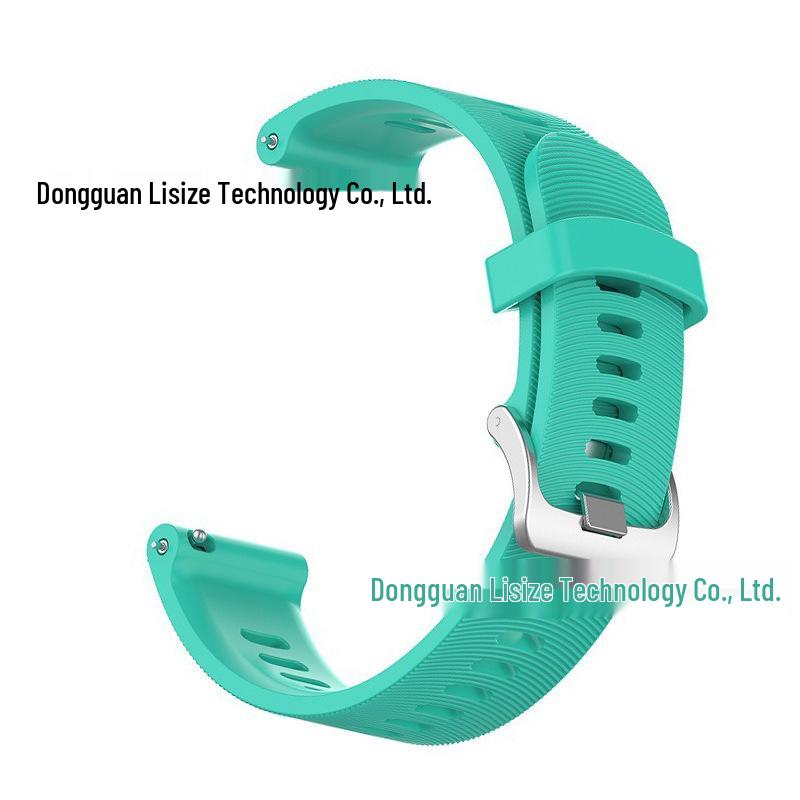 LisiZe Silicone Watch Band Compatible with Garmin Forerunner 245/645, 20MM Official Style