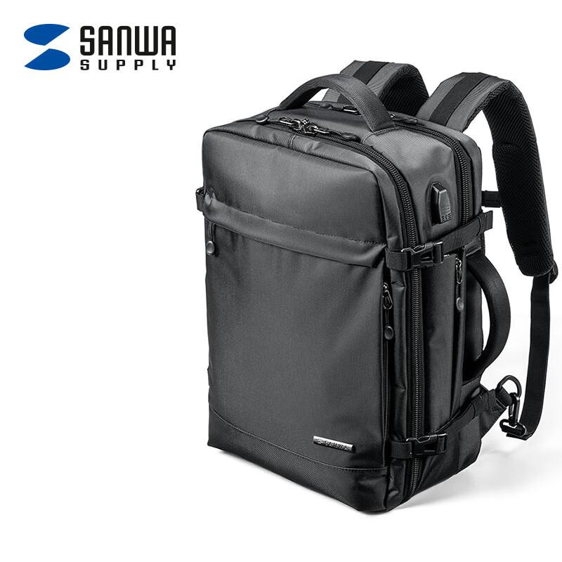 Sanwa Supply BAG-BPC3BK 15.6-inch Laptop Backpack