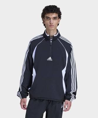 Teamgeist Half Zipper Sweatshirt - Black:White / Ke2762