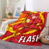 1 stuks Flash superheld Deken Polyester Vezel, Comfort voor Alle Seizoenen voor Bank, Bed, Kantoor, Auto, Kamperen Ideale Huisdecoratie & Cadeau, Kantoor Comfort