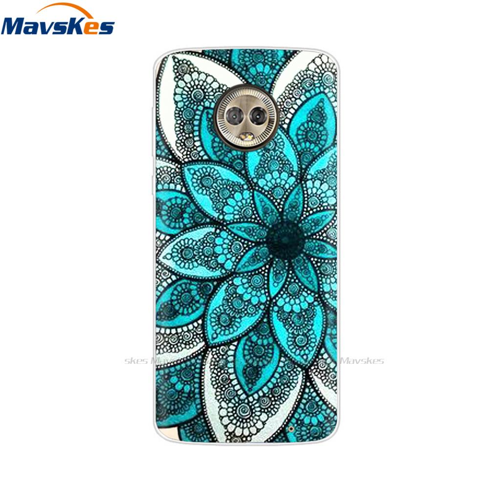 Silicon Case For Moto G6 Plus Case Full Protection Soft Tpu Back Cover On For Motorola MotoG6 G6 Play Bumper Phone Shell Coque