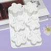 6/15/18 Cavity Silicone Cake Mould Flower Heart Square Round Chocolate Jelly Soap Mousse Cake Mould DIY Baking Tool
