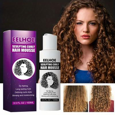 Capelli ricci Styling Elastina Capelli ricci Idratante e idratante Capelli soffici Styling Cura dei capelli Elastina