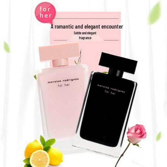 Naxi Su Women's Perfume - Pink Musk In Black Bottle, 100ML