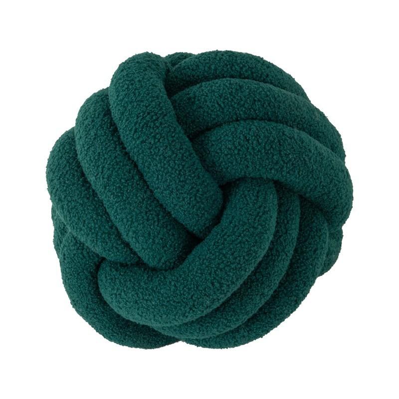 Modern Minimalist Knit Throw Pillow With Lamb Wool Cover For Home Decor And Couch Comfort