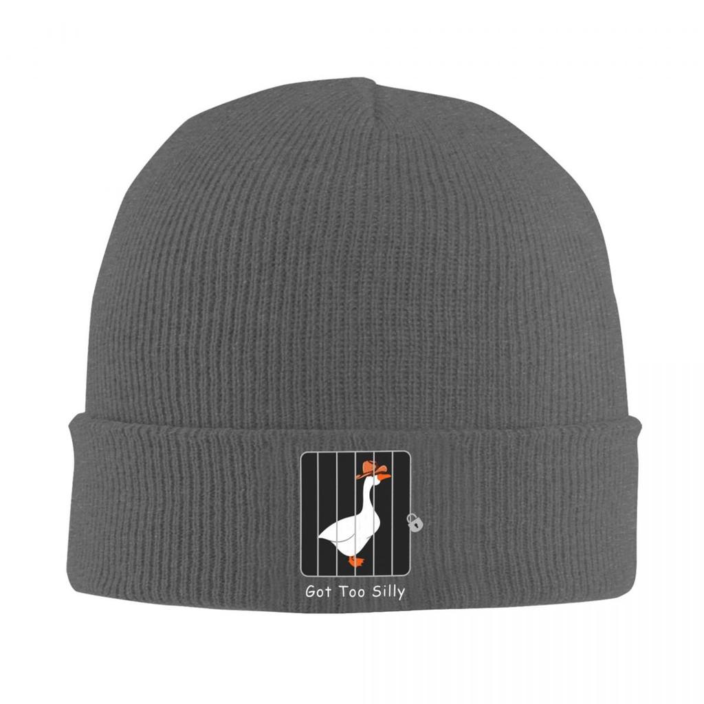Got Too Silly Goose Funny Warm Knitted Cap Hip Hop Bonnet Hat Autumn Winter Outdoor Beanies Hats for Unisex Adult