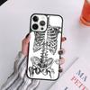 Medical Skeleton Anatomy Phone Case For iPhone 17 Air 14 13 12 16Pro Max 15 11  Plus Cover Shell Max coque