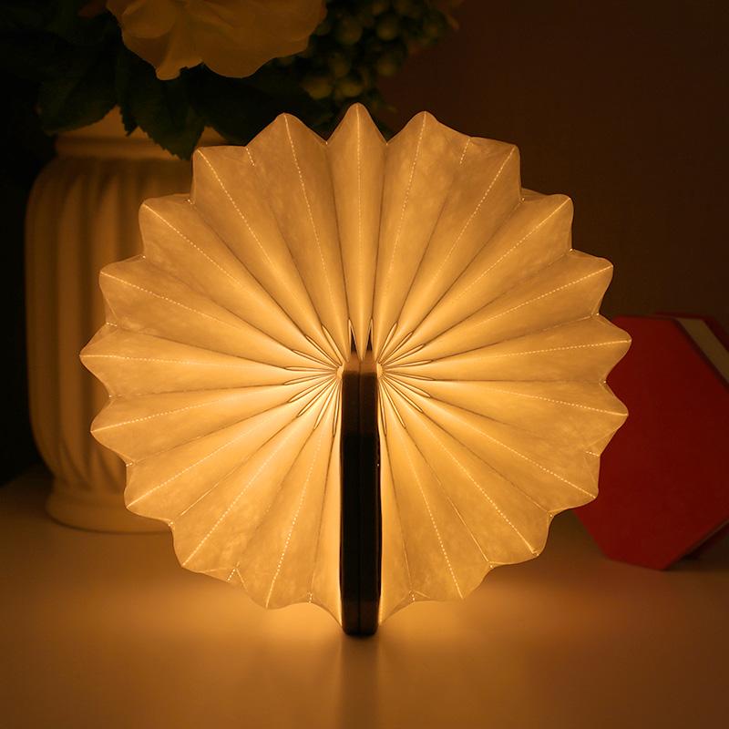 5V USB Şarj Edilebilir Büyülü Katlanır Kitap Lambası Suya Dayanıklı Yeni Bebek Ürün Fikirleri