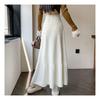 Navava Shirring Banding Knit Long Skirt Ns390