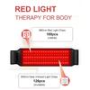 5 Lichtstufen Infrarotlicht Wärmetherapie Gürtel Rücken/Taille/Muskel/Schmerzlinderung 660nm & 850nm LED-Perlen Rotes Lichttherapiegerät