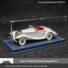 1/24 Mercedes-Benz 500K Modellauto aus Legierung mit Ton und Licht: Klassisches Retro-Ornament zum Zurückziehen, Geschenkbox zum Mittherbstfest