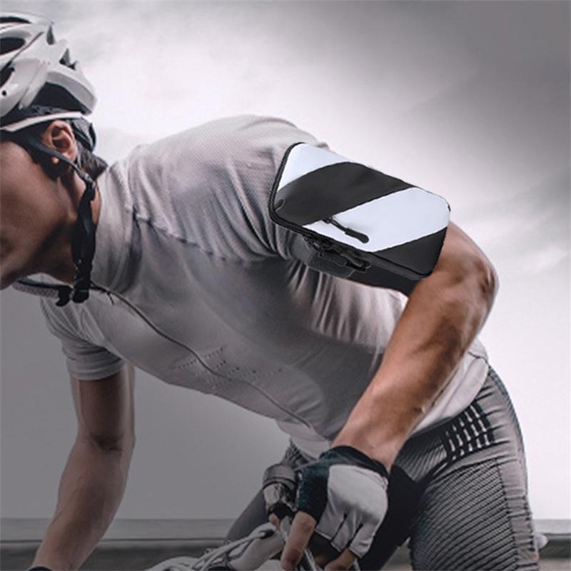 Arm Bag Sports Mobile Phone Case Breathable Waterproof Running Holder Jogging Gym Armband for Xiaomi Huawei iphone 14 15 pro Max 6
