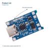 TP4056 1A Lithium Battery Charger with Type-C USB Interface & Protection