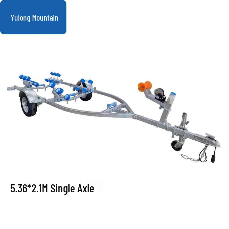 Yulongshan Fiberglass Rescue Boats and Trailers