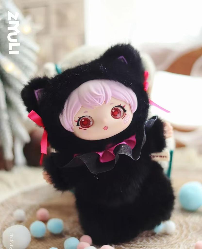 New Ziyuli Animal Party Series Anime Figure Guess Bag Pendant Decoration Kawaii Fashion Doll Toy Girl Surprise Gift