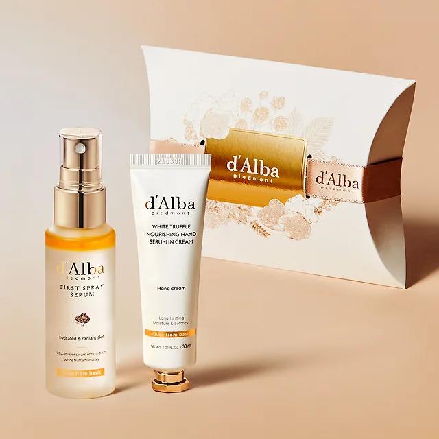 

d Alba Сыворотка-спрей 50 мл + крем для рук 30 мл Top Pick/Portable Hydration Gift Set