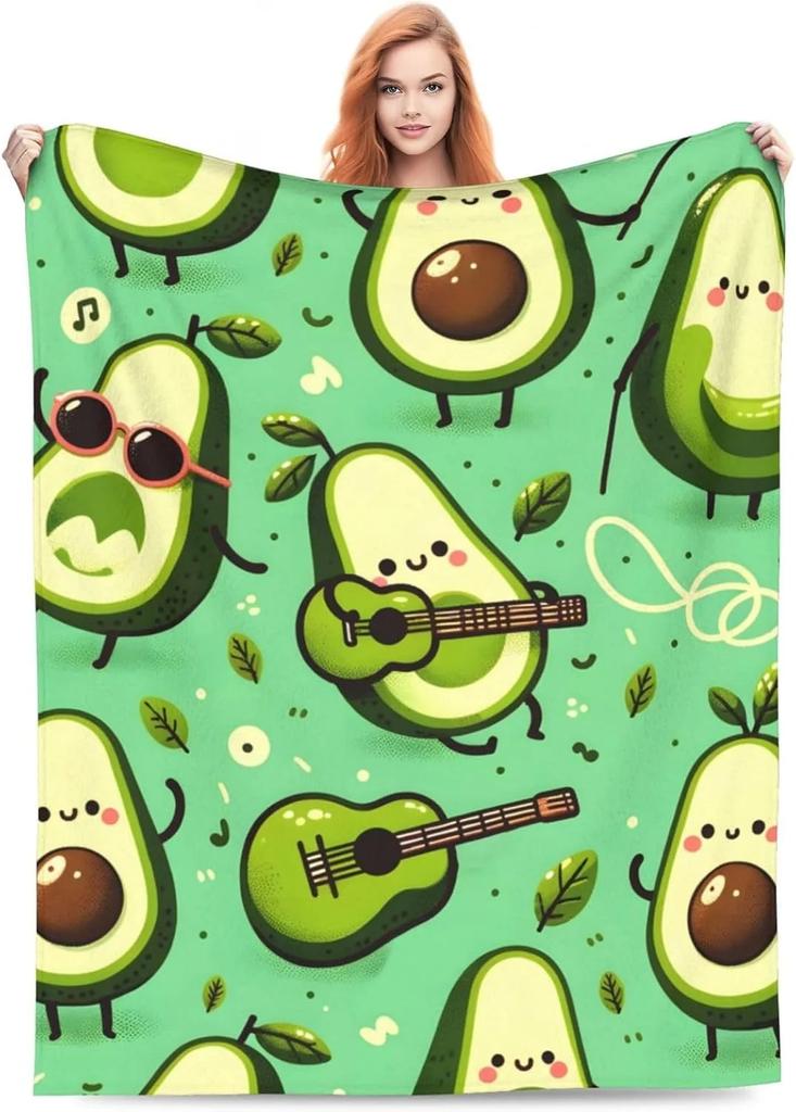 Astronaut & Space Pattern Soft Throw Blanket – Perfect for Pop Art, Animal Lovers, Couch, Bed, Car, Home, Camping, All-Season