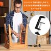 EsiFare Woodworking Clamps of Hardware for Woodworking Hanging Universal Fence Adjustable Metal Maximum Opening Fixing DIY Shelf Fixing Supplies [Set