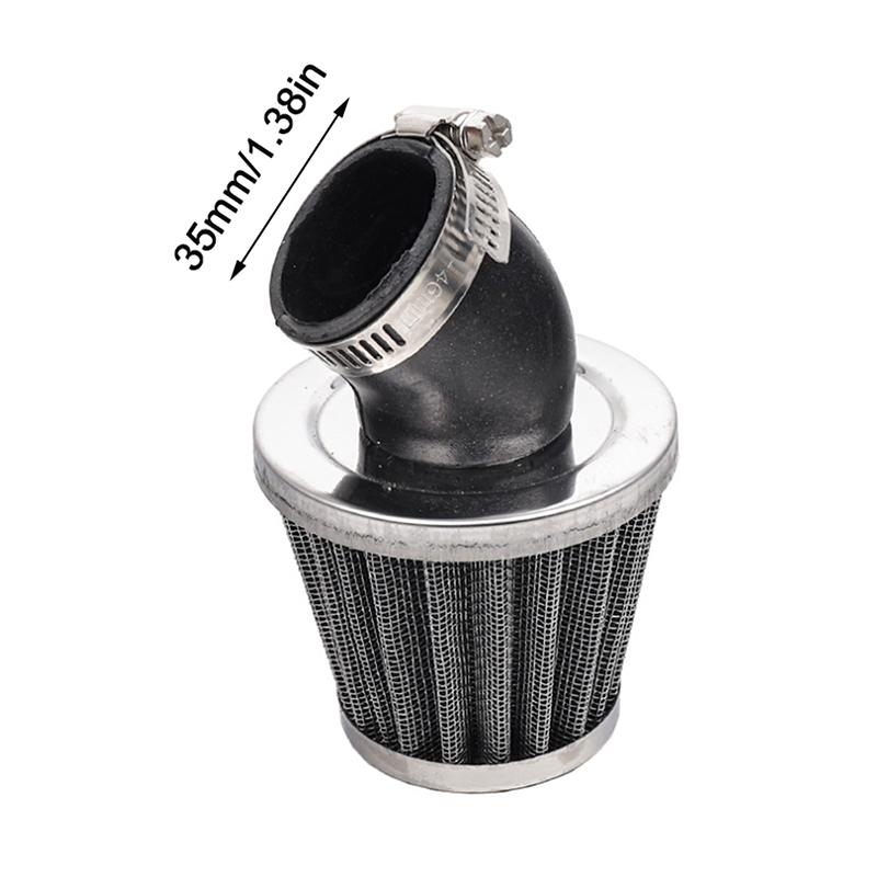 Universeller Luftfilter 35/38/42/45/48/50mm Motorrad-Luftfilter für 50cc 110cc 125cc 140cc Motorrad ATV Roller Pit Dirt Bike