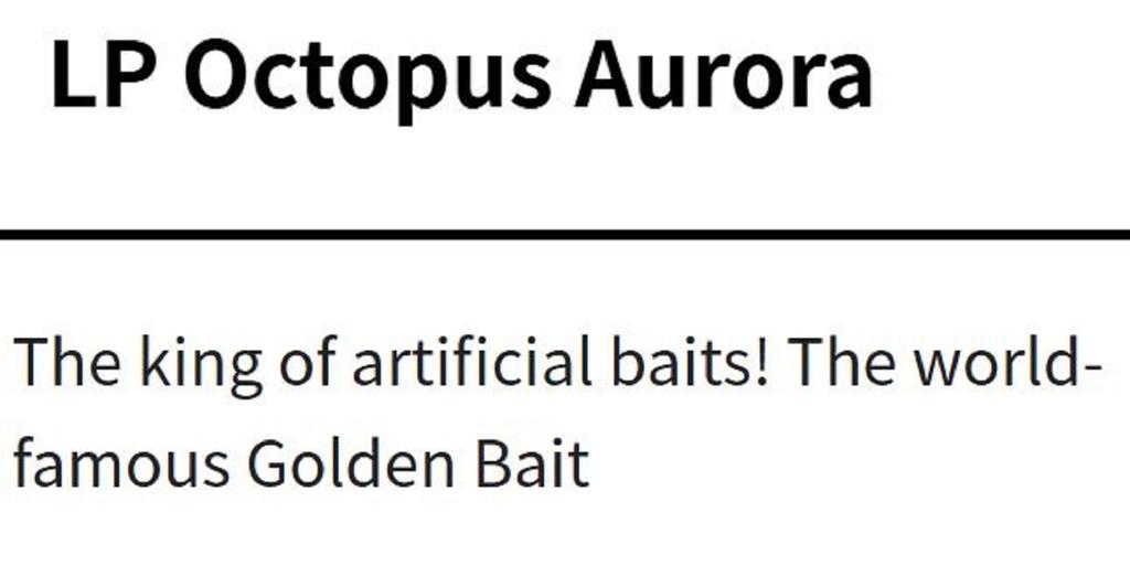 Yamashita Octopus Aurora Squid Skirt 4 Inch ( 5 Per Pack ) YAKO (9477)