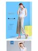 Women's Spring 2025 Wide-Leg Linen Blend Pants - Loose, Lightweight, Solid Color, Nine-Point Straight Leg.