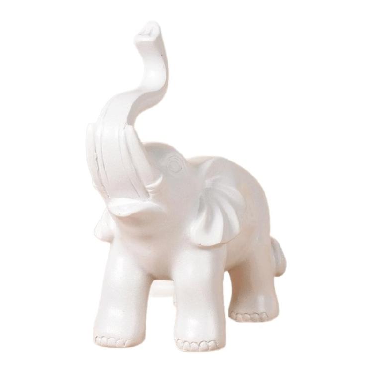 Misterny Słoń Statua Żywica Dzieło Sztuki Wzbogaca Regał Dekoracje Biurka