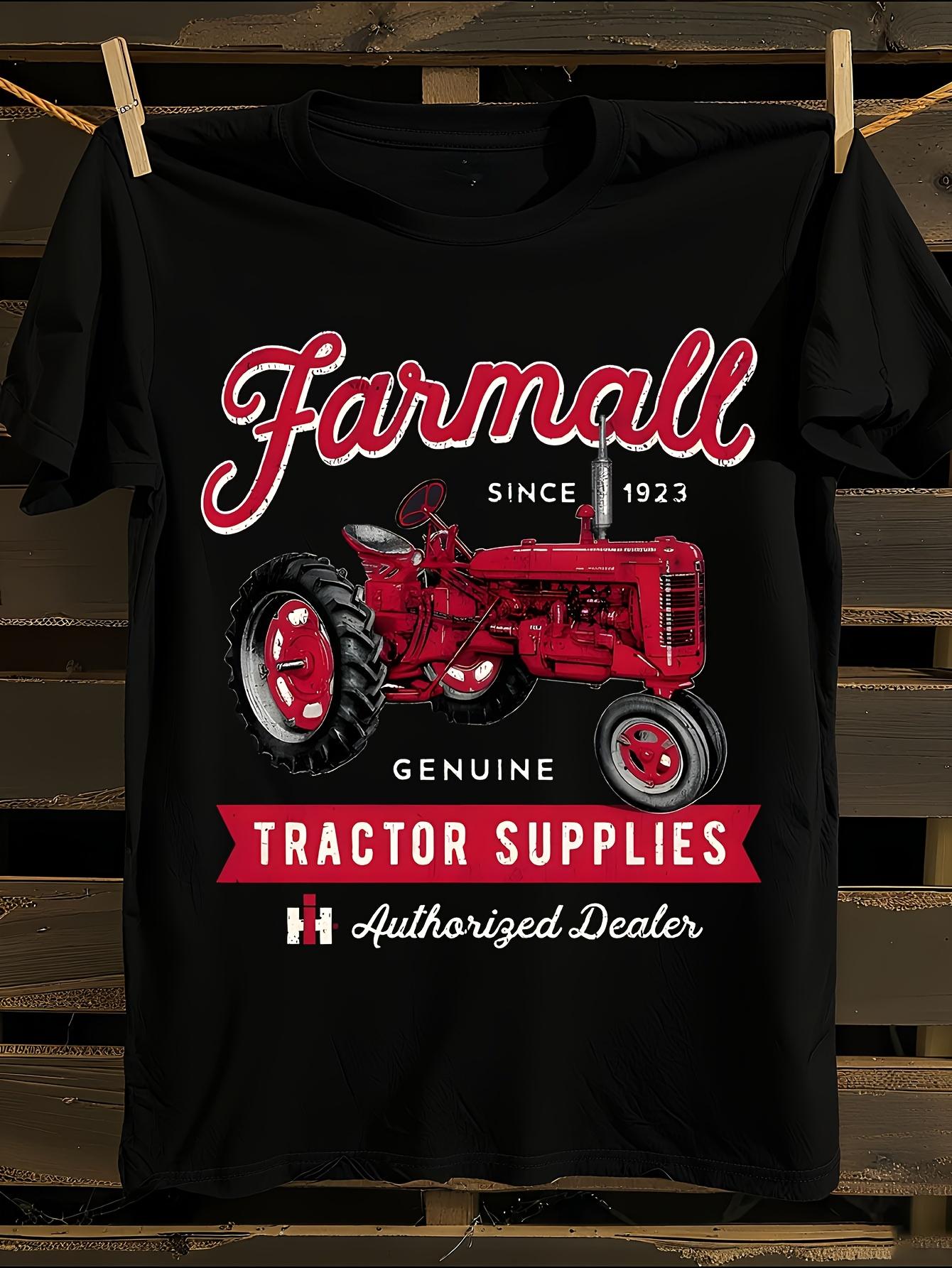Farmall Tractor Vintage Tshirt Vintage Logo Tshirt S