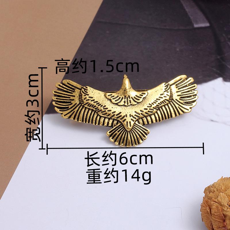 Popular Retro Eagle Spring Hairpin Trendy Hairpin Female Viking Nordic Norwegian Hair Accessories