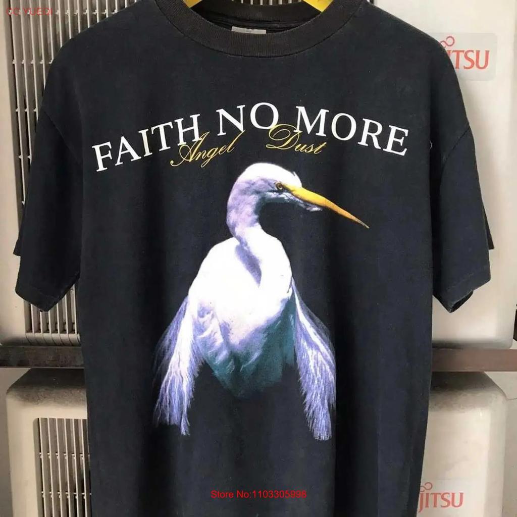 Rockové Tričko Vintage Faith No More Reprint Unisex An48615 Vintage Streetwear Grafické Módní Stylové Pohodlné Muž