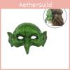 Mască realistă de Vrăjitoare Verde Pentru Halloween Paște Carnaval Petrecere Mască Recuzită