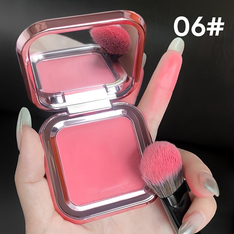 Multi-Use Solid Blush Cream Clear Melting Skin Color Delicate Natural Brightening Puffiness Color Vitality Blush Natural Vitality Makeup