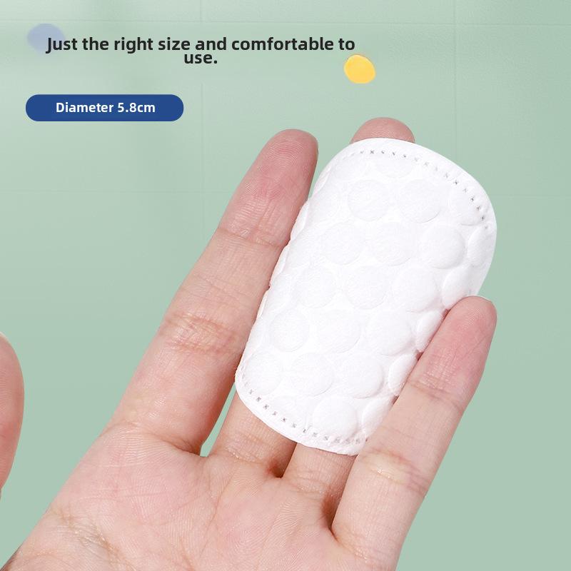 100-Count Large Pearl Grain Cosmetic Cotton Pads for Makeup Removal