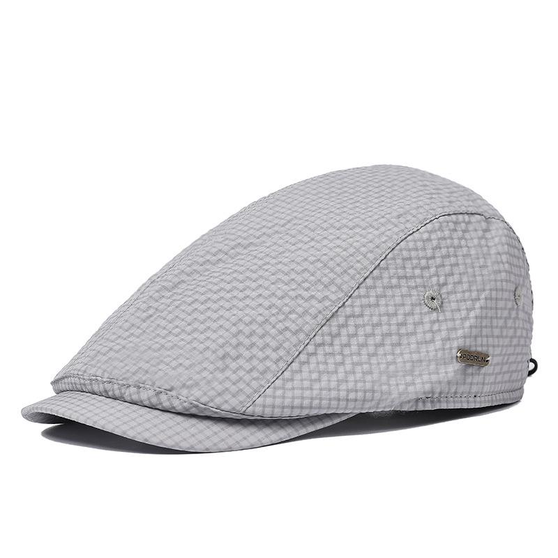 Cowboystoff Andetungehatt Herre Retro Fremoverlue Englandstil Beret Herre- og damehatt