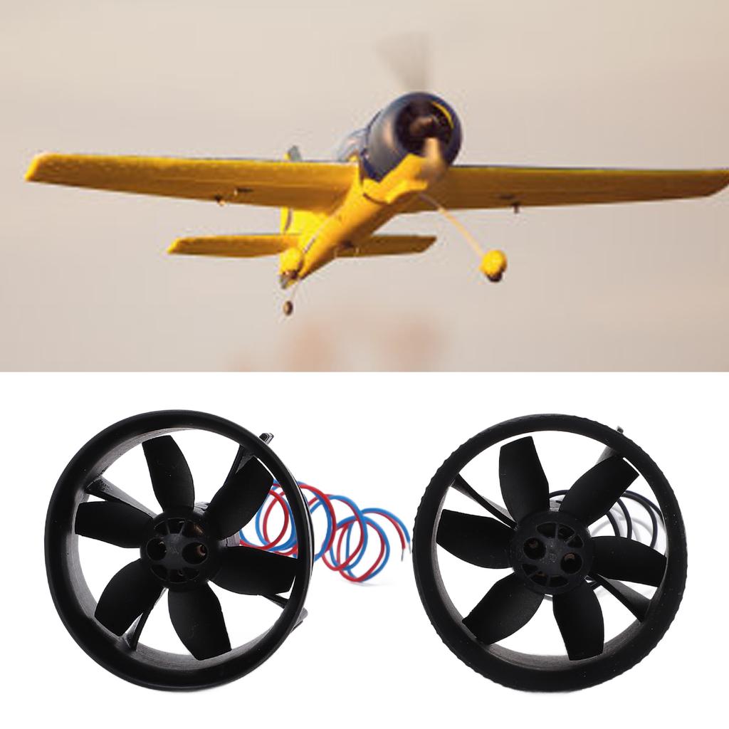 2Pcs RC Duct Good Coordination Stable Strong Power High Efficiency Propeller Kit Set for Power Ducted Aircraft