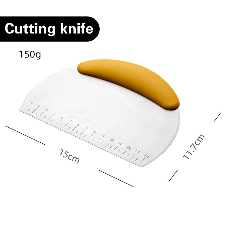 

Скребок для торта Инструменты для выпечки Нож для штукатурки Нож для резки Нож для колбасной пудры Формы для помадки Скребок из нержавеющей стали