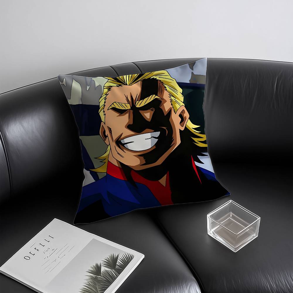 My Hero AcademiaAll Might Pillow Case Anti-dustmite Invisible Zipper Sofa Bed